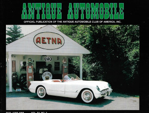 ANTIQUE AUTOMOBILE 1998 MAY - '54 CORVETTE, '12 MAXWELL, BLACK PEARL '55 TRUCK